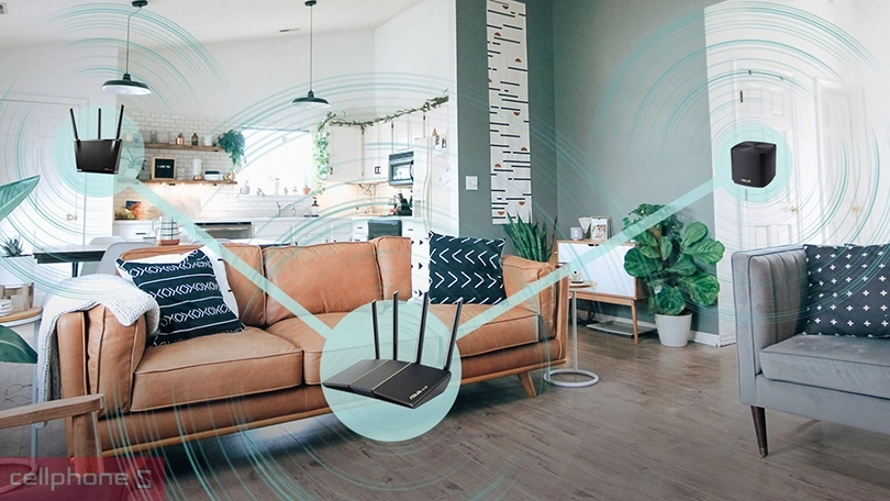 Kết nối Router WiFi 6 AX3000 Asus RT-AX57