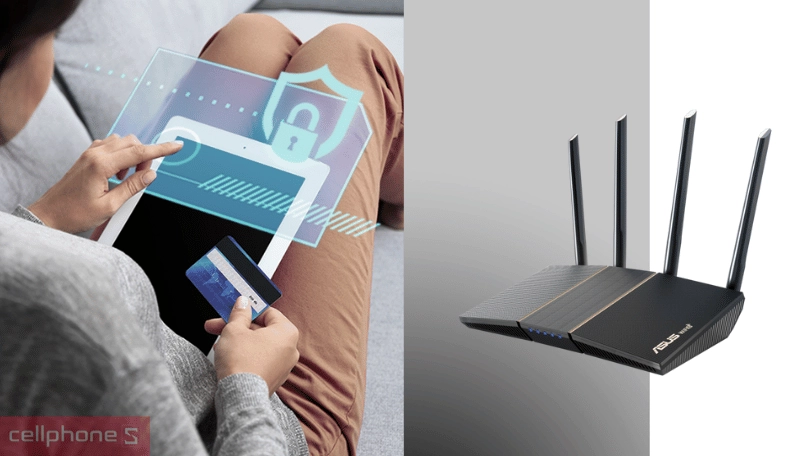 Vì sao nên mua Router WiFi 6 AX3000 ASUS RT-AX57
