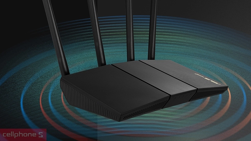 Tốc độ Router WiFi 6 AX3000 Asus RT-AX57