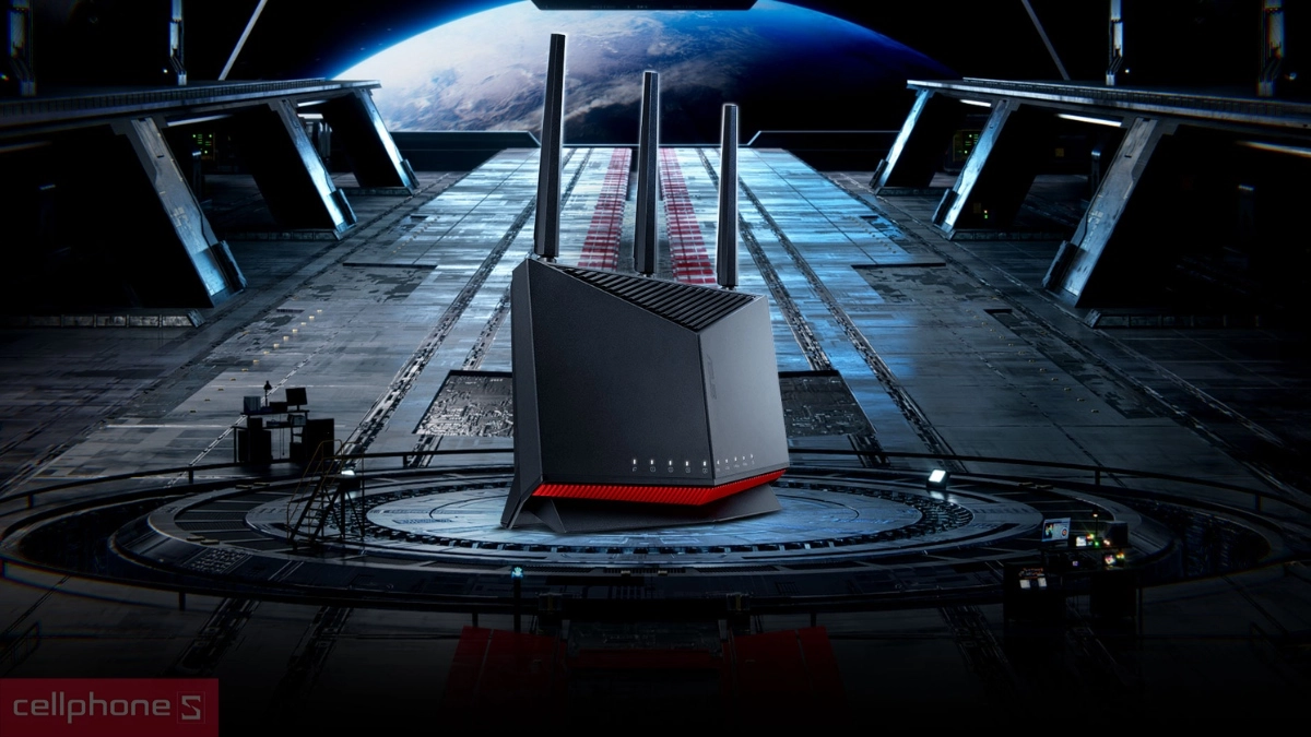 Băng tần Router Wifi 7 Asus RT‑BE86U