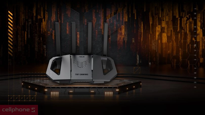 Tốc độ truyền tải của router Wi-Fi 7 ASUS TUF Gaming BE3600