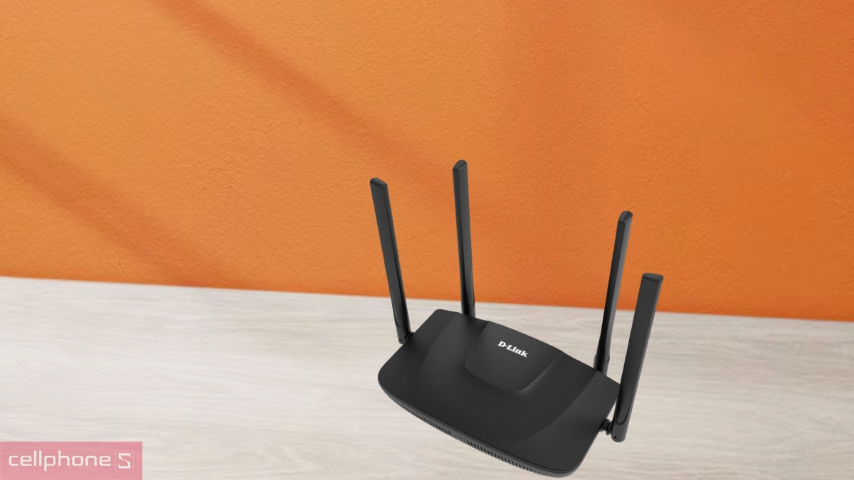Tốc độ Router WiFi 5 D-Link DIR-825M băng tần kép AC1200
