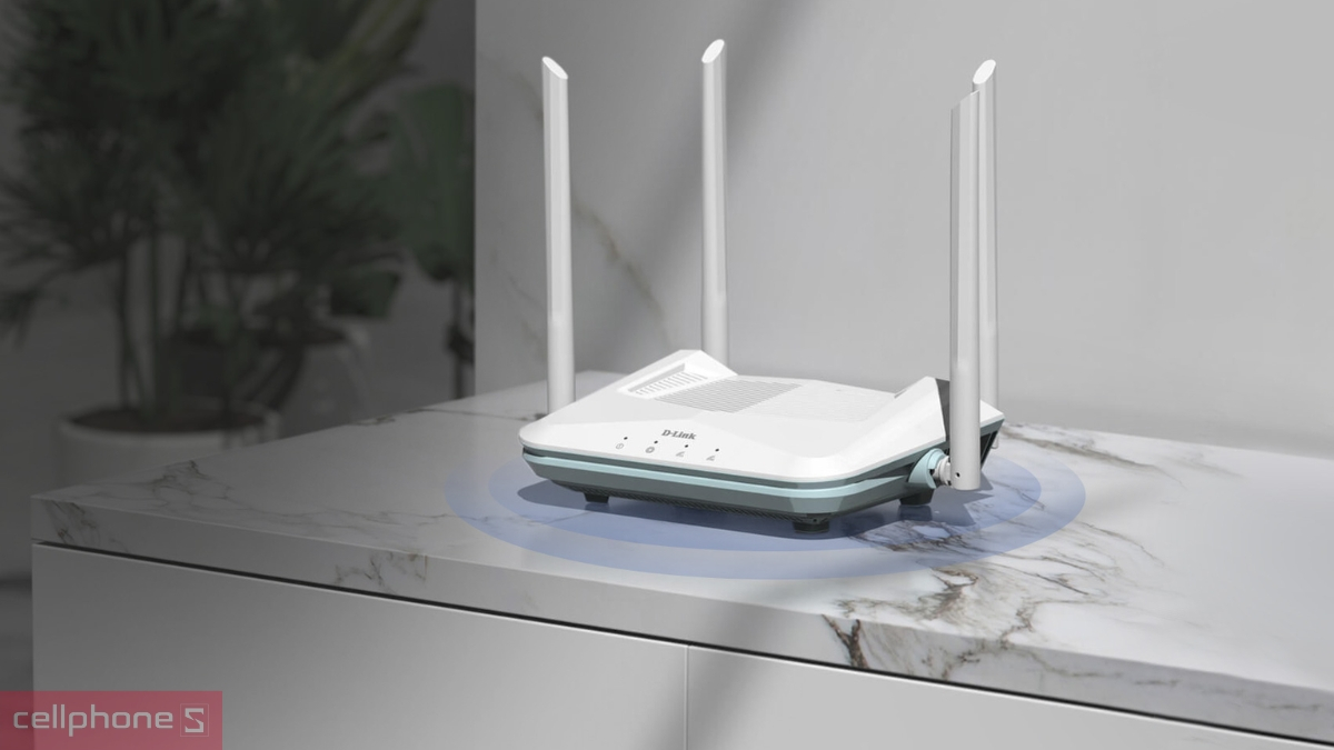 Tốc độ Router Wifi 6 D-Link R15 băng tần kép AX1500
