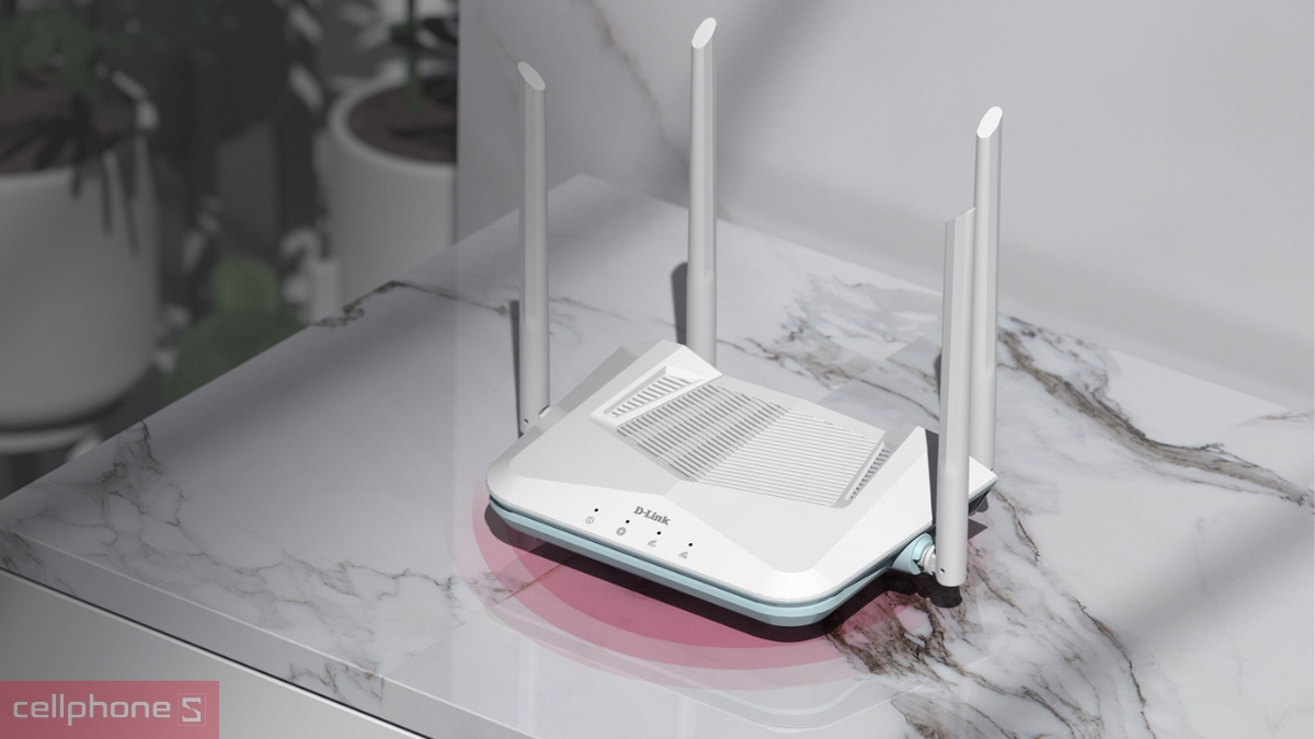 Thiết kế Router Wifi 6 D-Link R15 băng tần kép AX1500