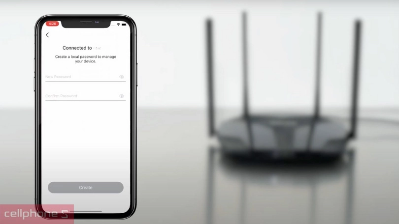 Tạo mật mã đăng nhập nội bộ mới để đăng nhập vào router