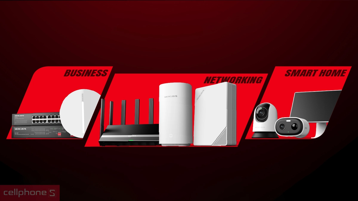 Router Mercusys tập trung vào phân khúc khách hàng phổ thông