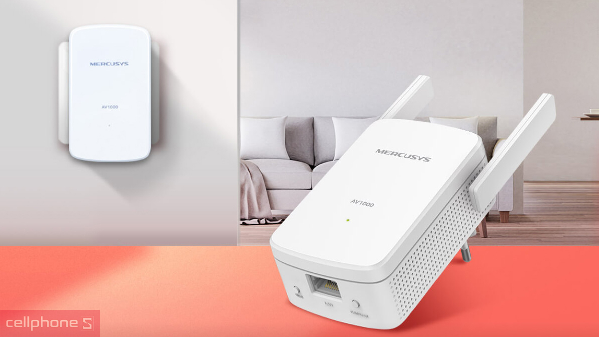 Bộ định tuyến Mercusys có độ bền cao