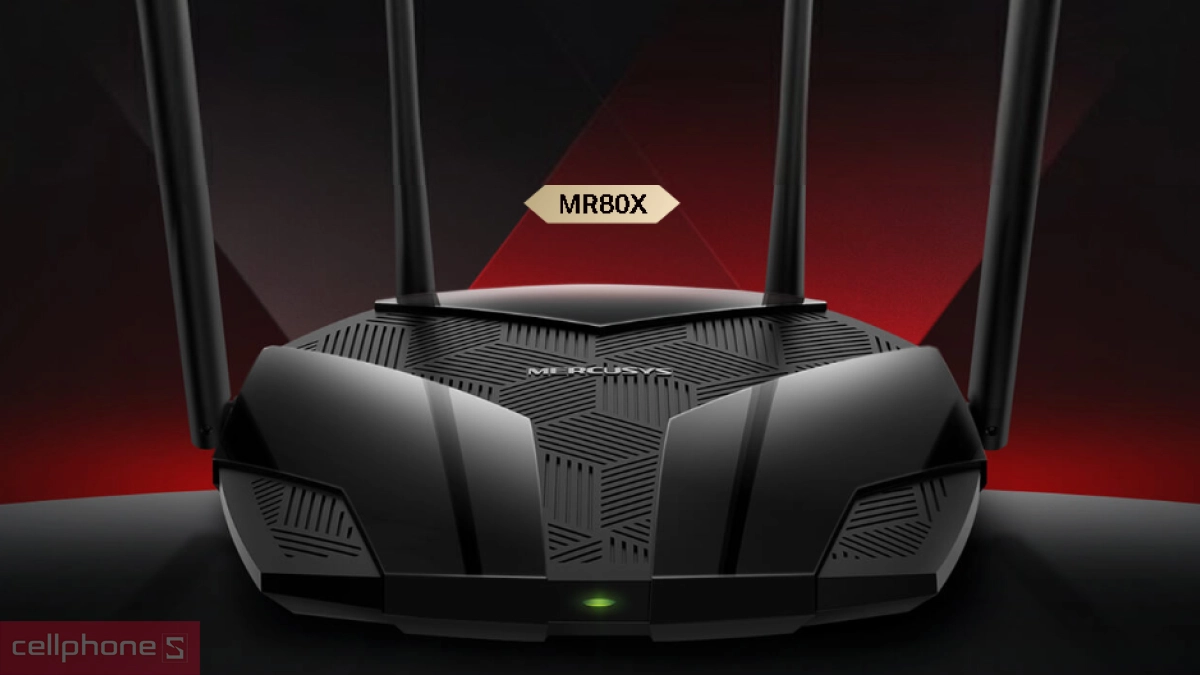 Khả năng kết nối của router WiFi 6 Mercusys MR80X AX3000