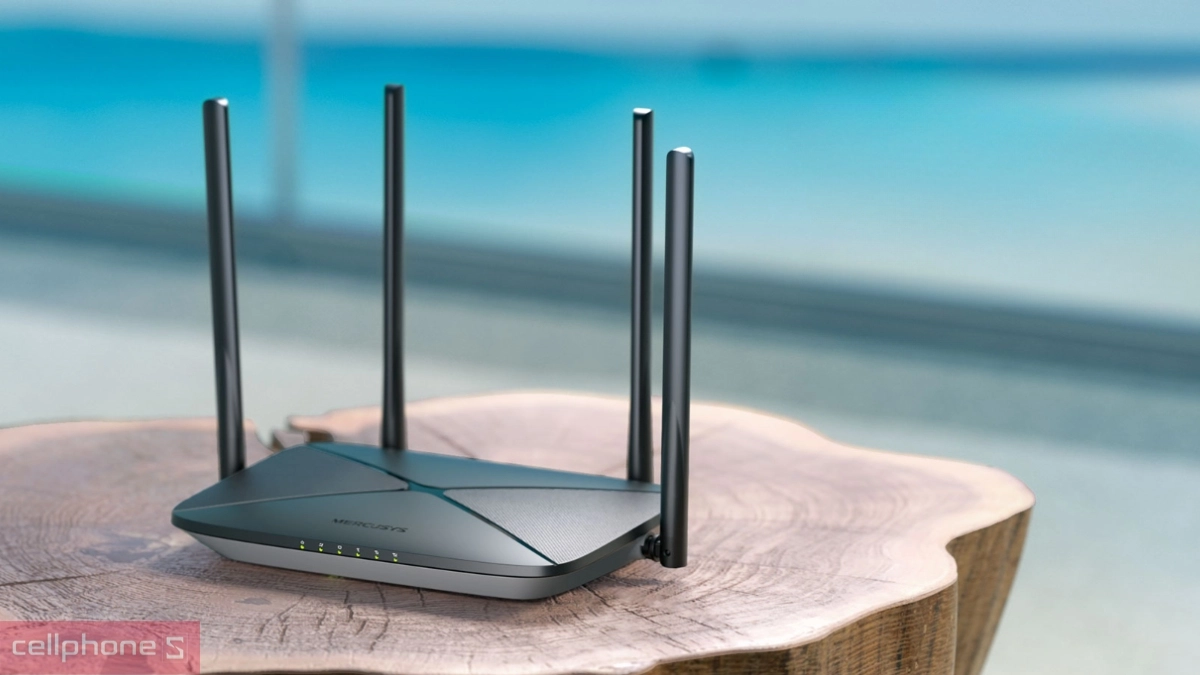 Router Wifi Mercusys 4G LTE 300Mbps MB115 4G tốc độ 300Mb/giây, phủ sóng 32 thiết bị