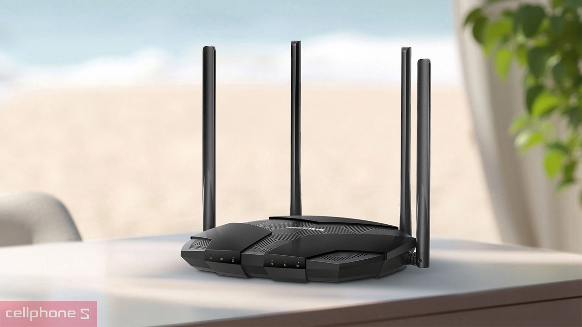 Tốc độ truyền tải của router Wifi Mercusys MB235-4G AC1200 băng tần kép
