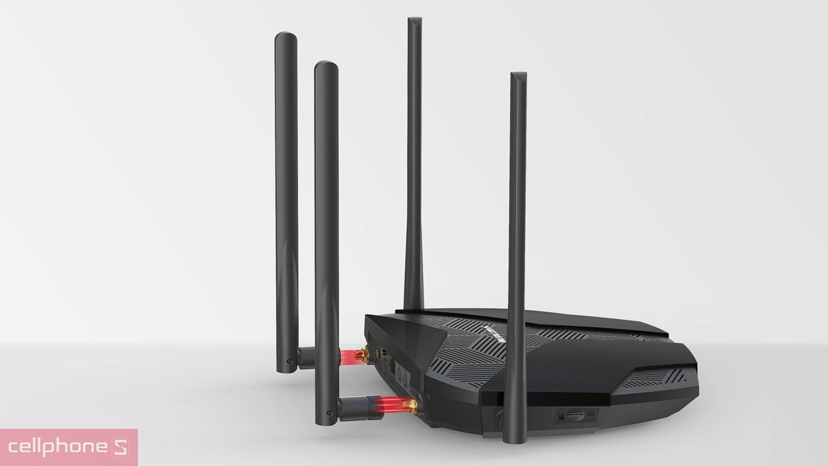 Phạm vi phủ sóng của router Wifi Mercusys MB235-4G AC1200 băng tần kép