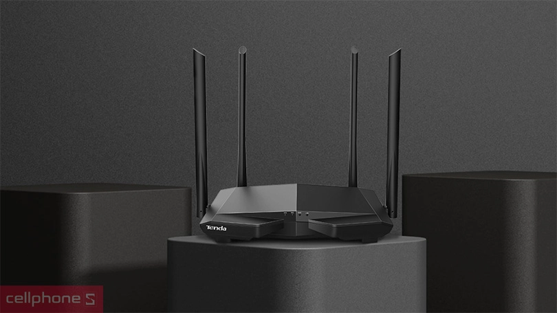 Router Wifi Tenda AC6 băng tần kép AC1200- Tốc độ Wi-Fi cao