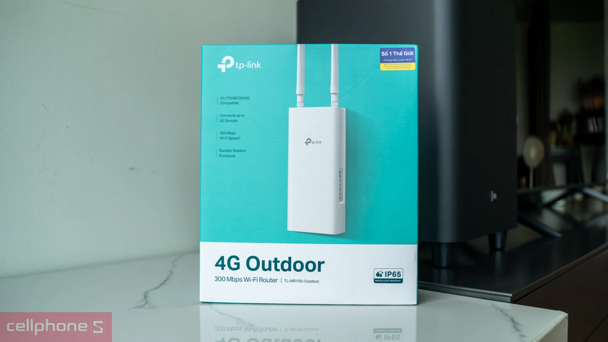 Router Wifi 4G LTE 300mbps Tp-Link TL-MR100 Outdoor