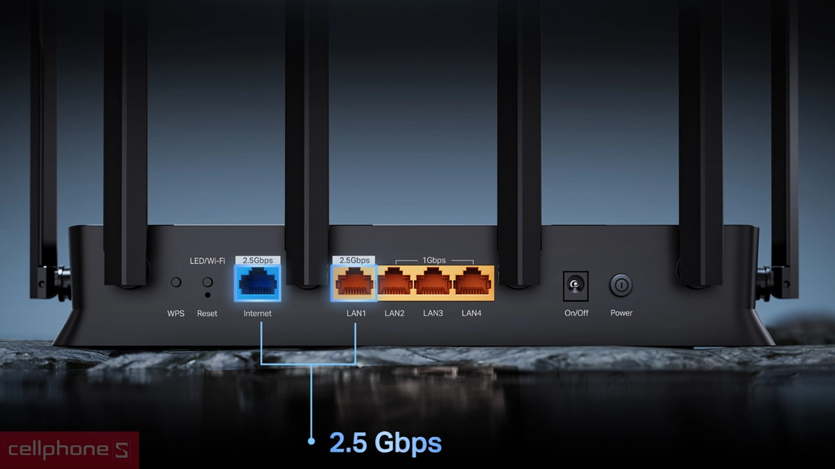 Khả năng kết nối, bảo mật của router WiFi 7 TP-Link Archer BE400 băng tần kép BE6500
