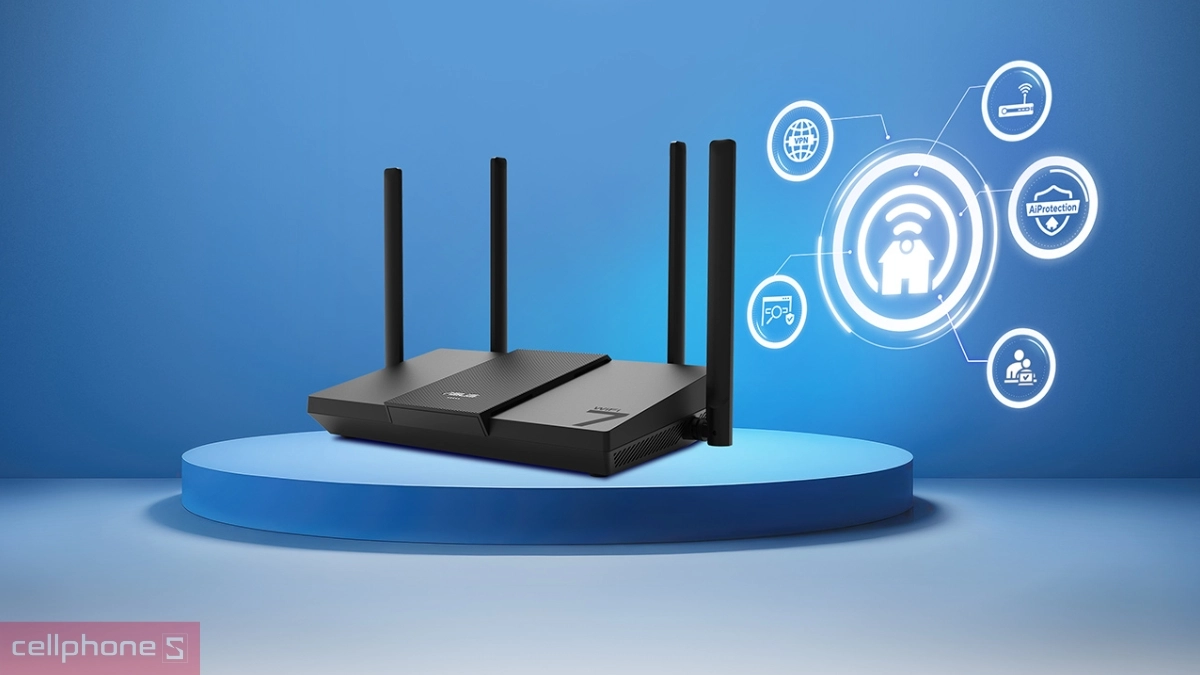 Thiết kế Router Wifi 7 Asus RT BE50
