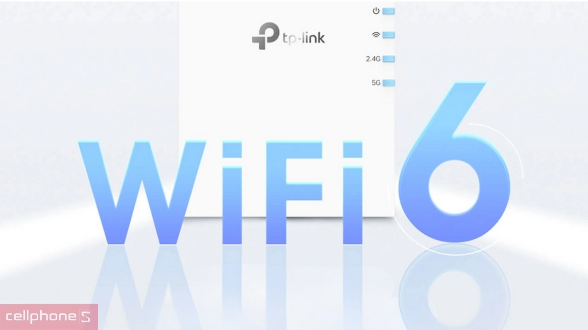 Tốc độ truyền tải dữ liệu nhanh chóng của bộ mở rộng sóng Wifi 6 TP-Link RE705X AX3000