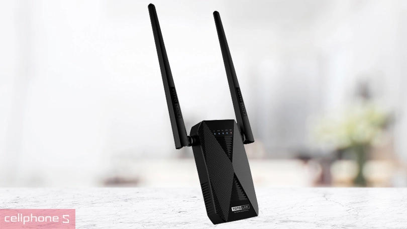 Thiết bị mở rộng sóng WiFi băng tần kép chuẩn AC1200 Totolink EX1200T
