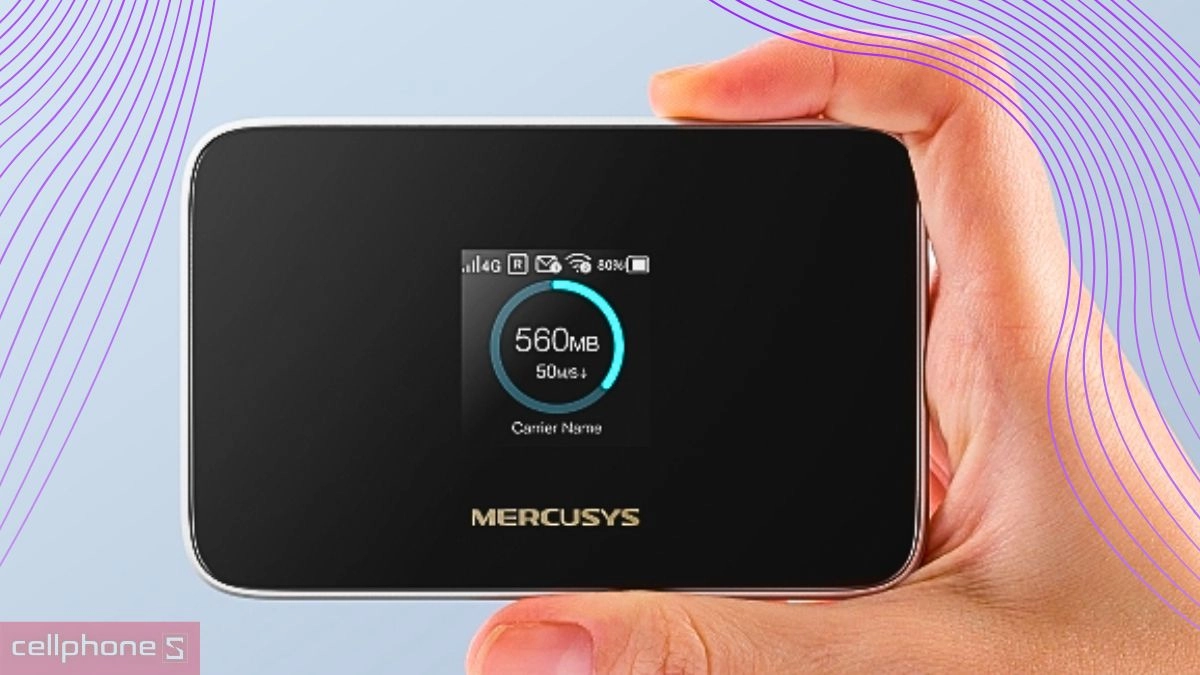 Chuẩn WiFi của bộ phát WiFi di động 4G LTE MERCUSYS MT115