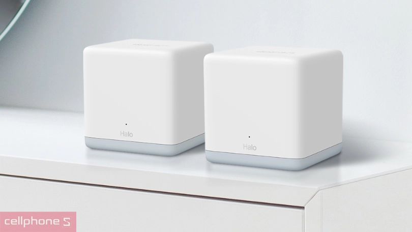 Hệ thống Mesh AC1200 Mercusys Halo H30 2 Pack - Phủ sóng rộng toàn bộ ngôi nhà