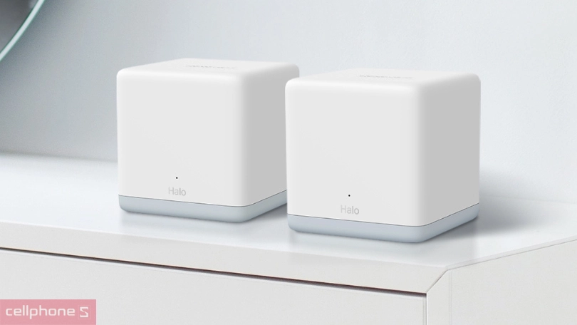 Hệ thống Mesh Wifi AC1200 Mercusys Halo H30 (3 Pack)