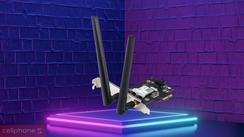 Tốc độ card mạng Asus PCE AX3000 Wifi 6 Bluetooth 5.0