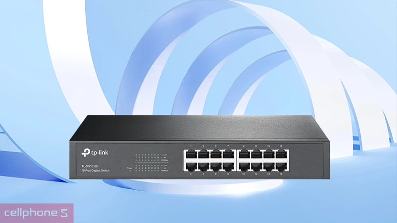 Khả năng cài đặt, độ ồn vận hành của switch chia tín hiệu Tp-Link TL-SG1016D 16 cổng Gigabit 10/100/1000 Mbps