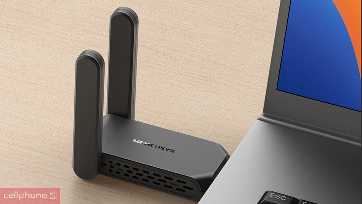 Thiết kế USB WiFi Mercusys MA32H AC1300