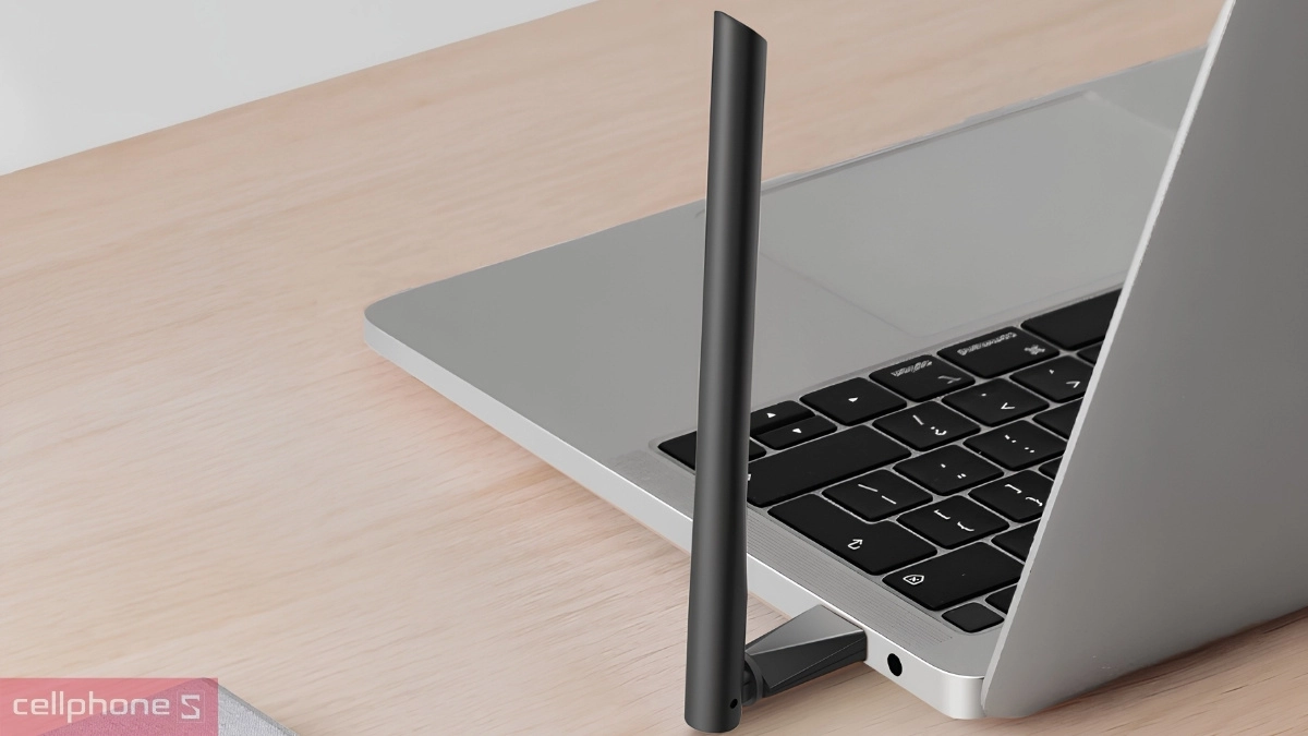 Tốc độ truyền tải mạnh mẽ của USB Wifi AC1300 High Gain Mercusys MA30H