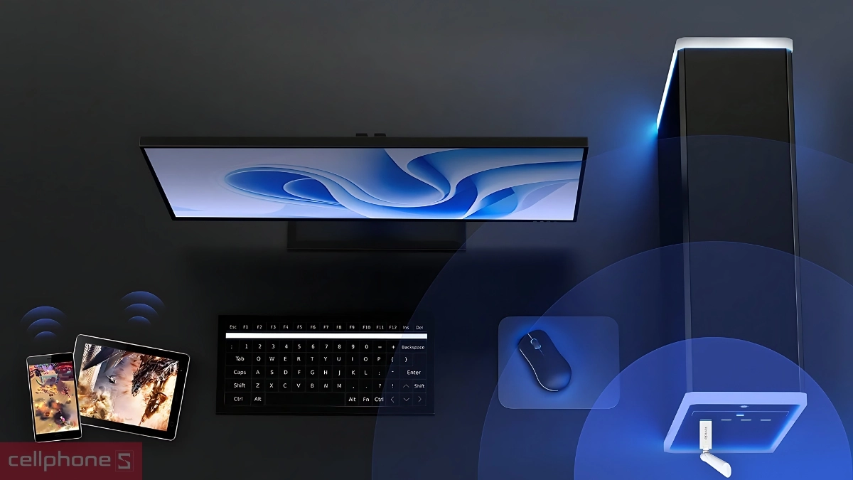 Mở rộng sử dụng với chế độ AP và trình điều khiển tải sẵn