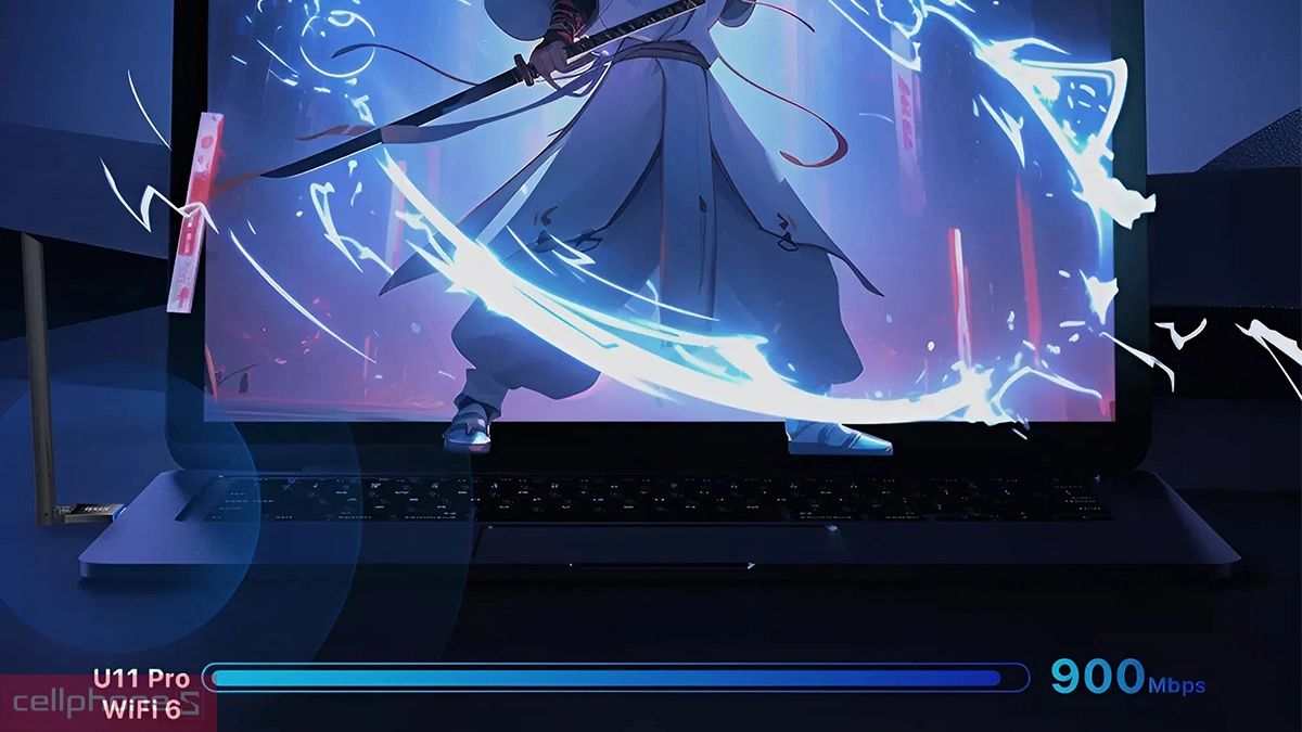 Tốc độ truy cập USB Wifi 6 Tenda U11 Pro AX900