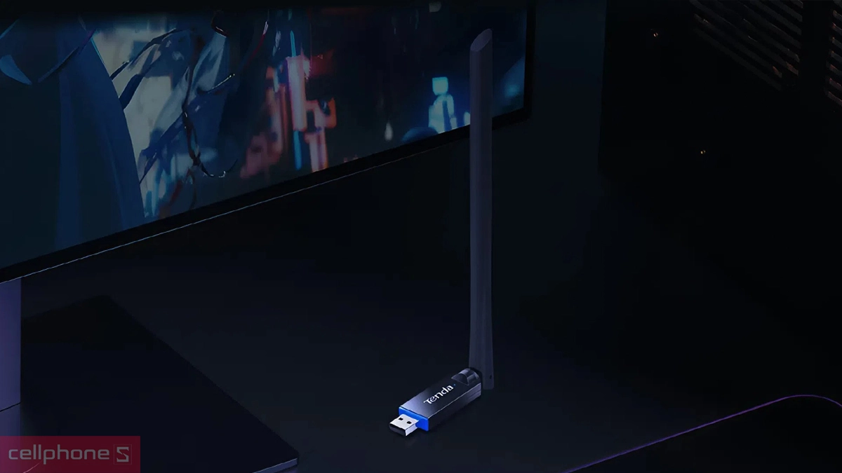 Thiết kế USB Wifi 6 Tenda U11 Pro AX900