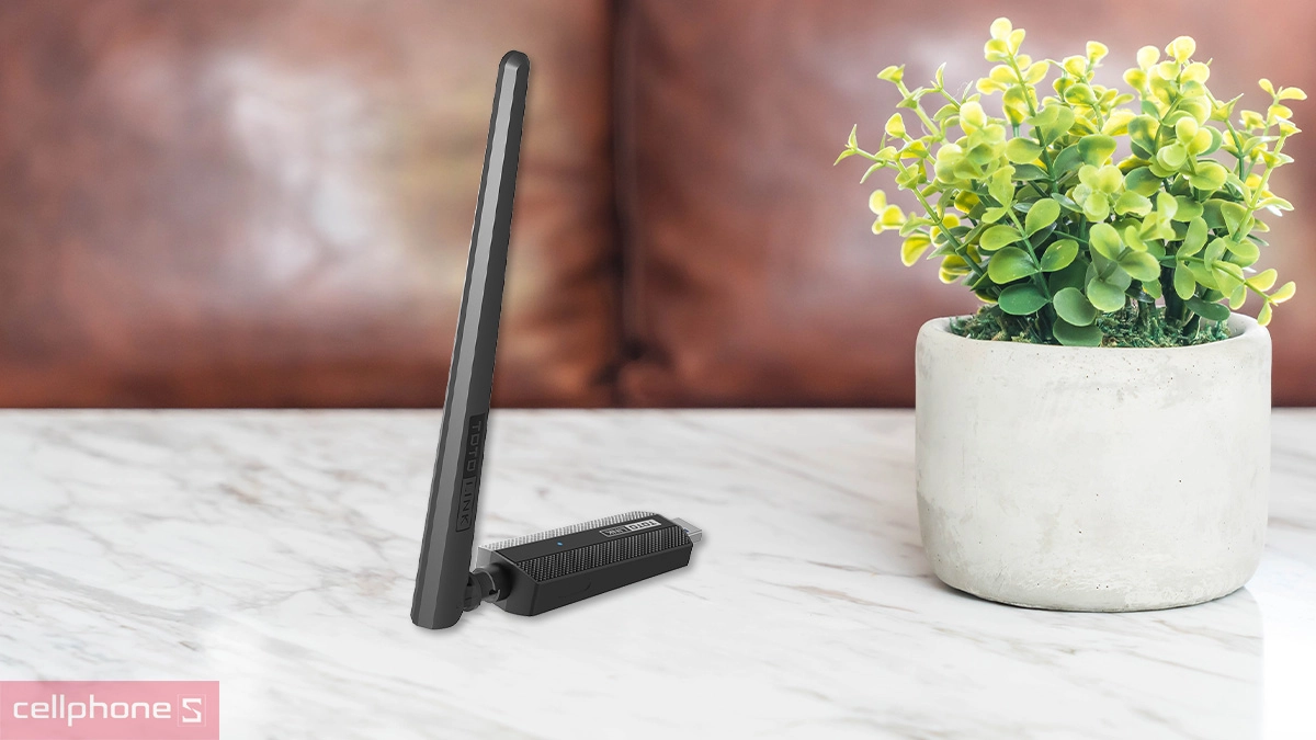 Thiết kế USB Wifi 6 Totolink X6100UA AX1800