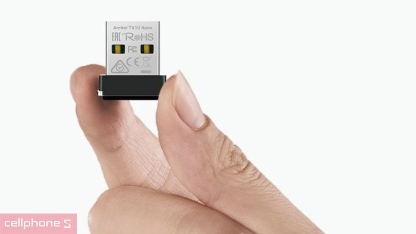 USB Wifi 6 TP-Link AX300 Archer TX1U Nano - Nhỏ gọn, thiết lập dễ dàng