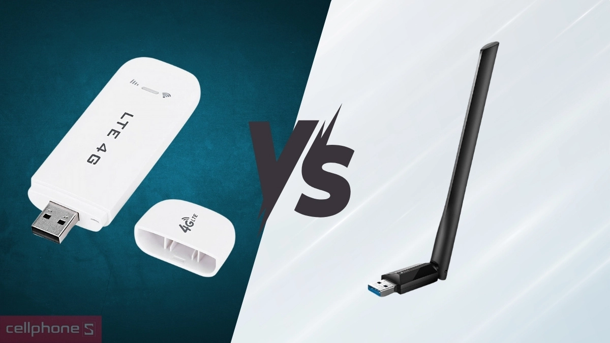 Khác biệt giữa USB 3G/4G và USB Wifi thường