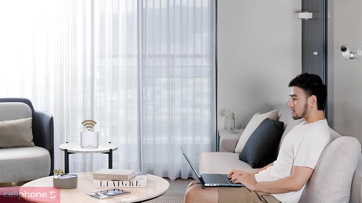 Mesh WiFi 6 ASUS ZenWiFi XD4S AX1800 3 Pack được thiết kế 3 Pack