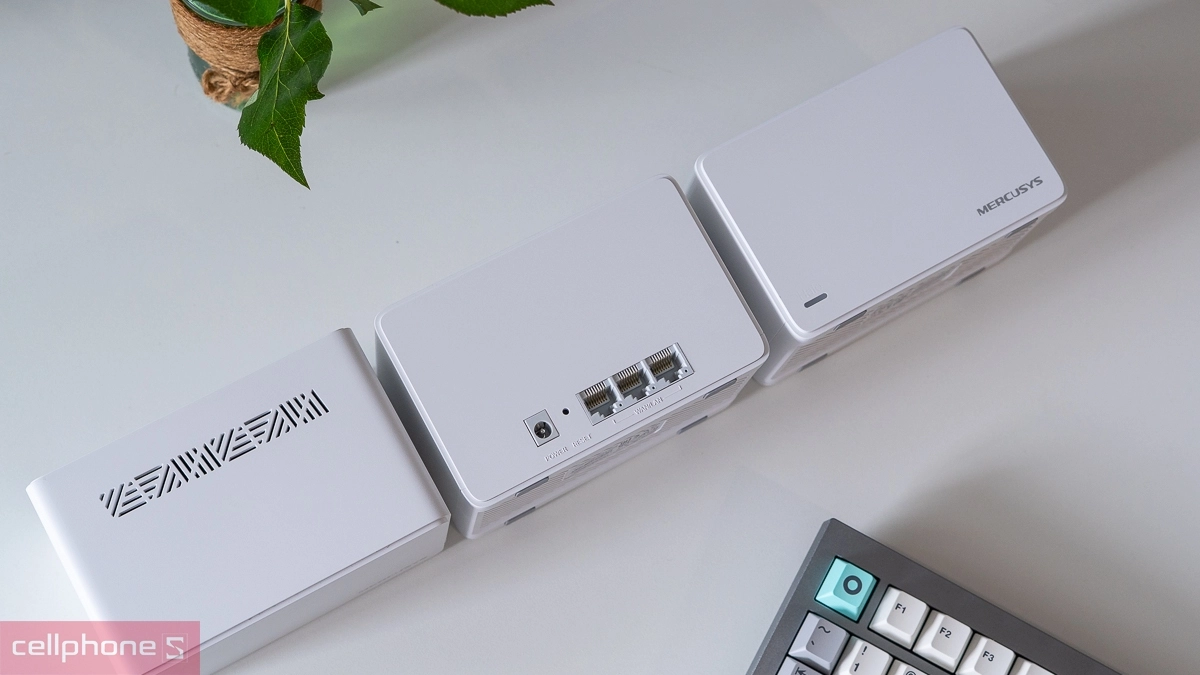 Khả năng kết nối đa thiết bị của hệ thống Mesh Wifi 6 AX3000 Mercusys Halo H80X (1 Pack)
