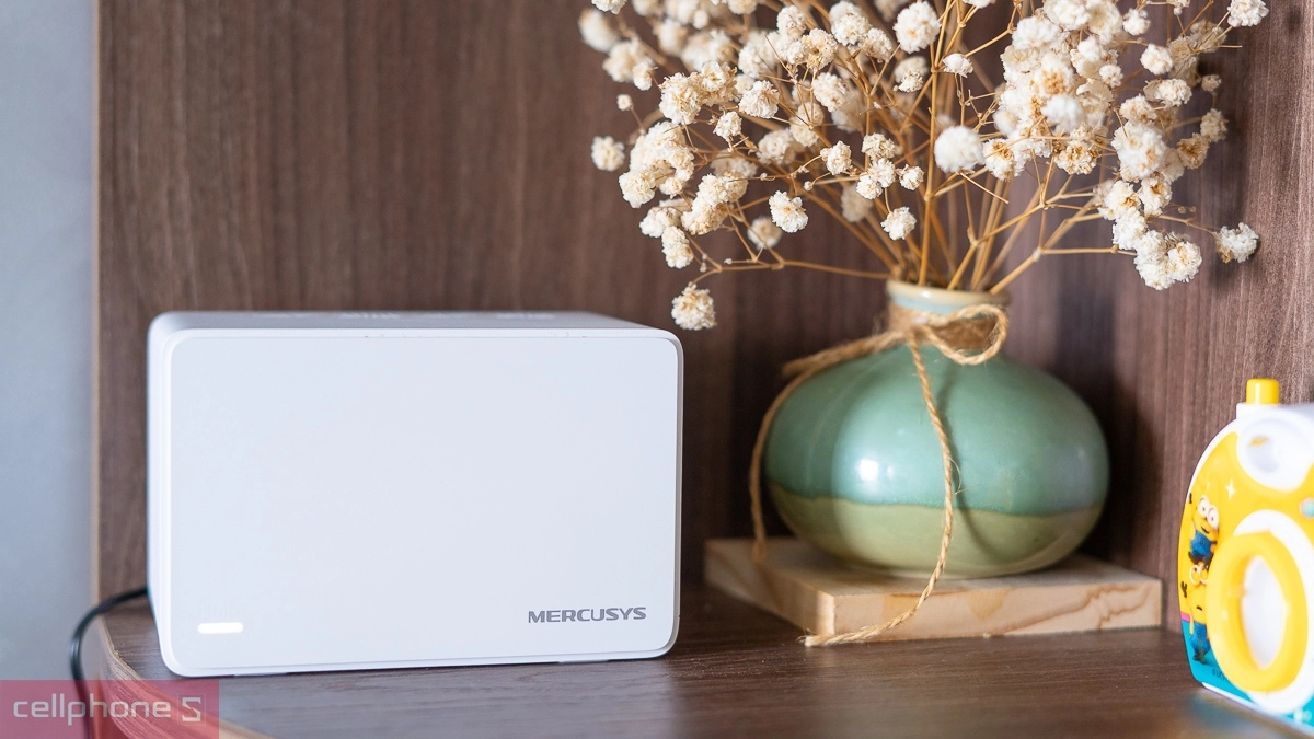 Thiết kế hệ thống Mesh Wifi 6 AX3000 Mercusys Halo H80X (1 Pack)