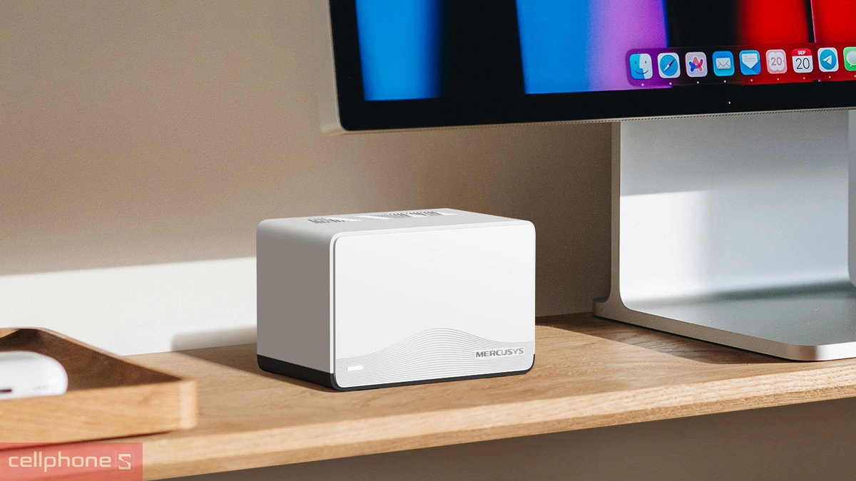 Thiết kế hệ thống Mesh Wifi 7 Mercusys Halo H27BE 2-Pack BE3600