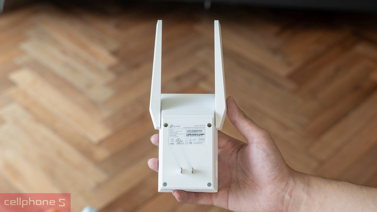 Tốc độ truyền tải dữ liệu nhanh chóng của bộ mở rộng sóng Wifi 6 TP-Link RE705X AX3000