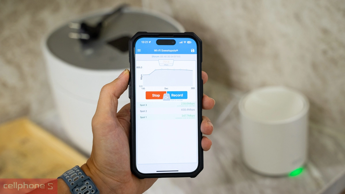 Khả năng hỗ trợ quản lý, theo dõi thông qua app của hệ thống Mesh Wifi 6 TP-Link Deco X10 AX1500 (2 Pack)