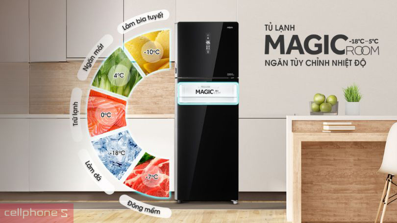 Ngăn đông mềm đa năng Magic room -18°C đến 5°C