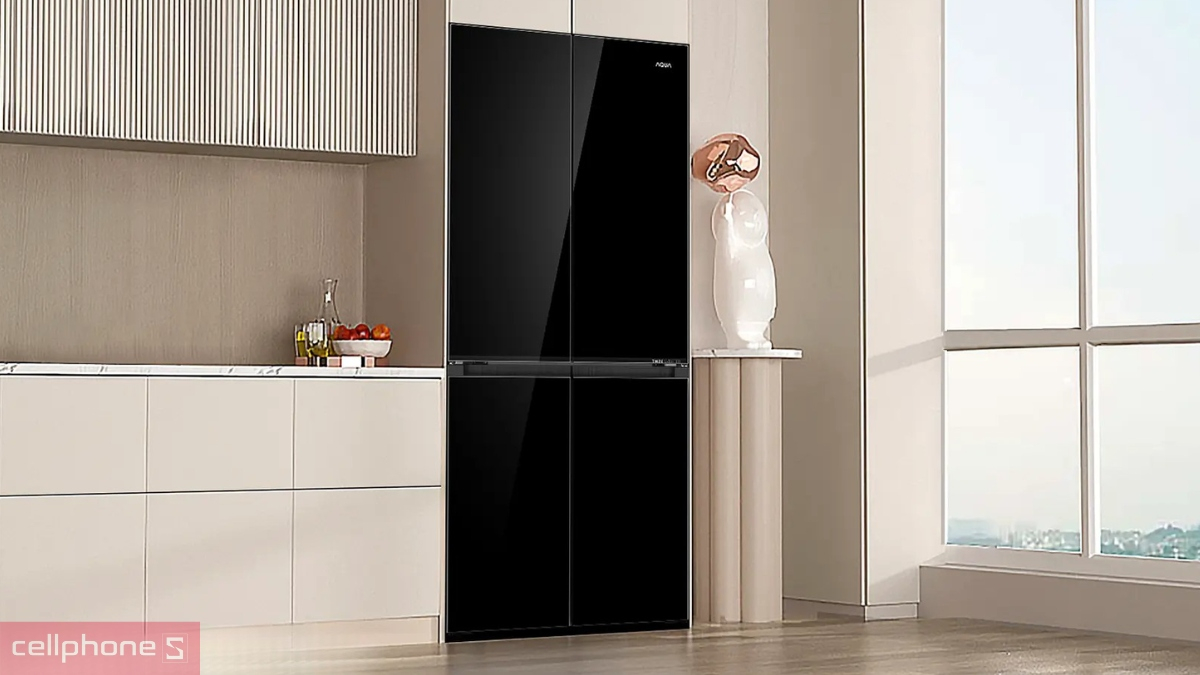 Tủ lạnh AQUA cửa tủ thép