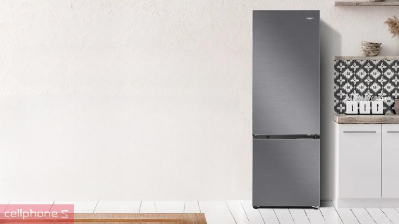 Thiết kế tủ lạnh AQUA AQR-B390MA(HB) 324 lít