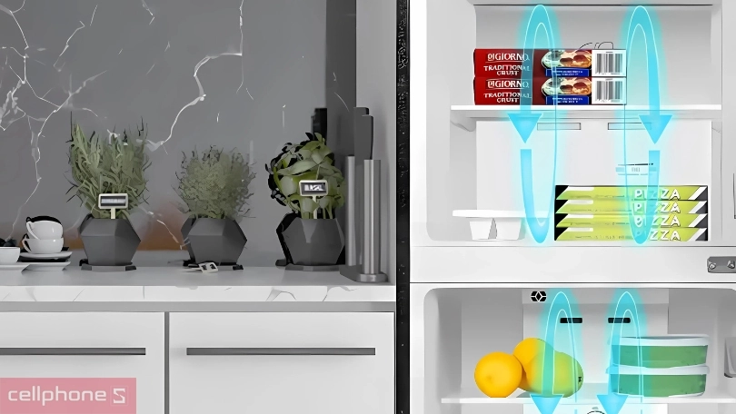 Công nghệ làm lạnh hiện đại của tủ lạnh Aqua AQR-D160FA(BS) 130 lít