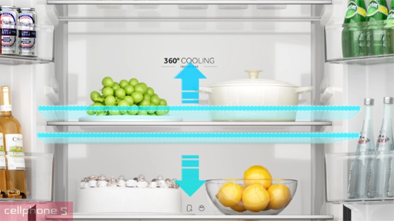 Hiệu suất tủ lạnh Aqua AQR-M466XA(GB) 410 lít 