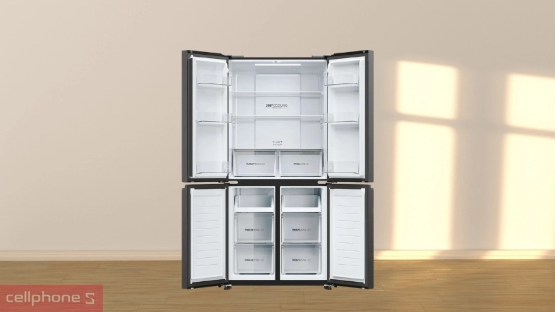 Tính năng thông minh trên tủ lạnh AQUA AQR-M532XA(CBC) 469 lít