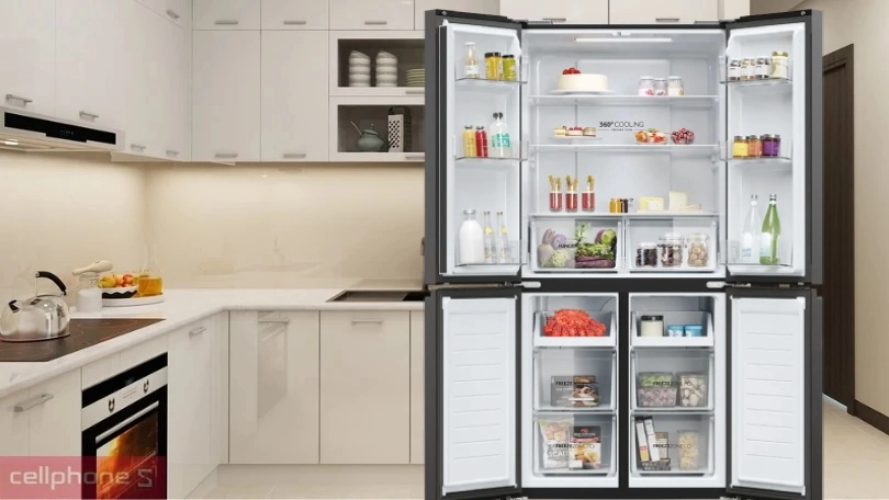 Công nghệ trên tủ lạnh AQUA AQR-M536XA(GB) 469 lít