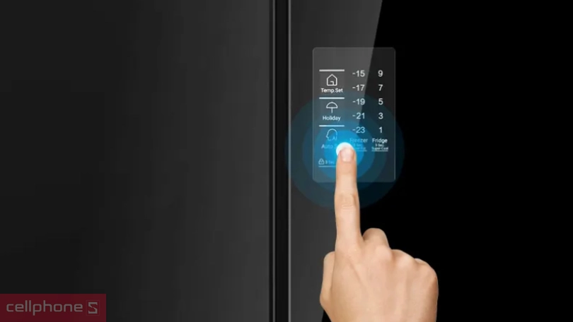 Tính năng thông minh của tủ lạnh AQUA AQR-M536XA(GB) 469 lít