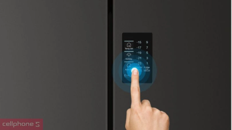 Các tiện ích thông minh đi kèm của tủ lạnh Aqua AQR-M560XA(GL) 469 lít