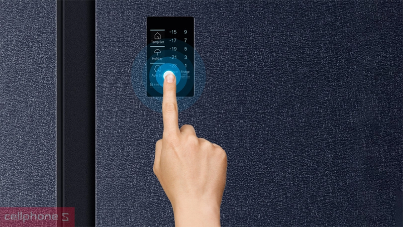 Điều khiển tủ lạnh AQUA AQR S552XA CBC 490 lít